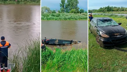 В Татарстане пропавшего мужчину нашли мертвым в затонувшем автомобиле