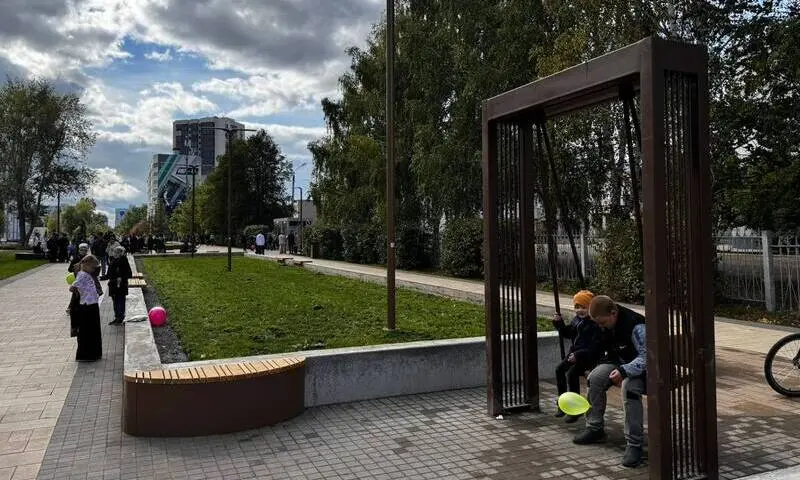 В Нижнекамске открылся новый променад