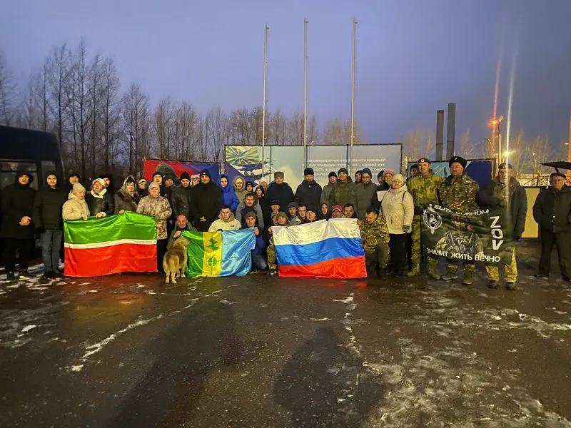 21 нижнекамец-контрактник уехал на СВО в понедельник