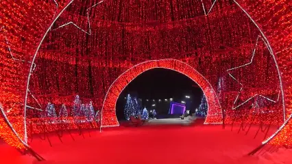 В Нижнекамске объявлен конкурс на лучшее новогоднее оформление входных групп