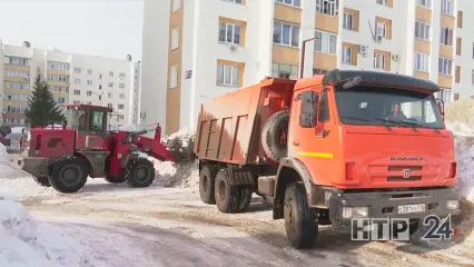 Зимой в Нижнекамске будут работать четыре снежных полигона