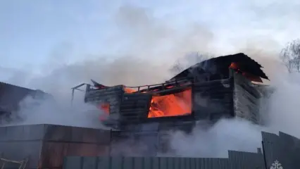 В селе под Нижнекамском пожарный извещатель спас жизни пожилых супругов