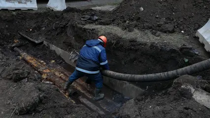 В Нижнекамске без горячей воды остается более 100 жилых домов