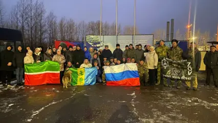 21 нижнекамец-контрактник уехал на СВО в понедельник