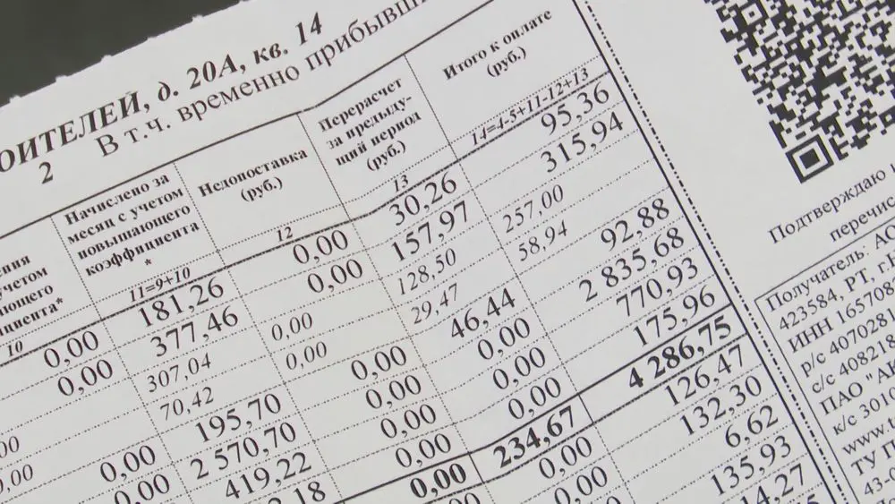 Минниханов утвердил повышение тарифов на коммуналку в Татарстане в 2025 году