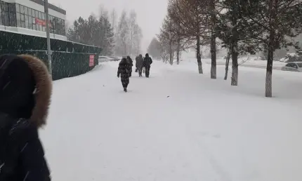 На Татарстан надвигается сильный снегопад и метель