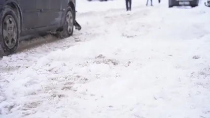 Снежные заносы на дорогах и метель ожидаются в Татарстане в ближайшие часы