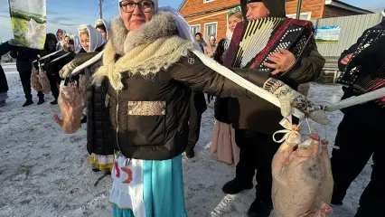 «Каз өмәсе» («Гусиное перо») в Кулмаксе Нижнекамского района