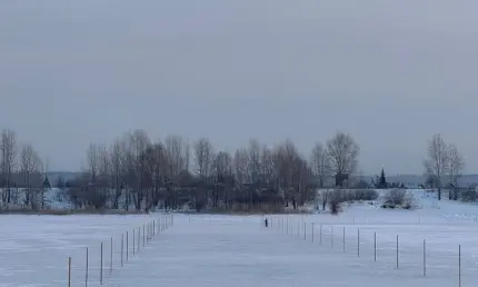 Под Нижнекамском готовят к открытию ледовую переправу