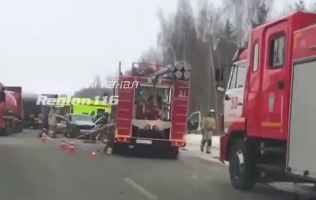 Три человека пострадали в ДТП на трассе под Нижнекамском