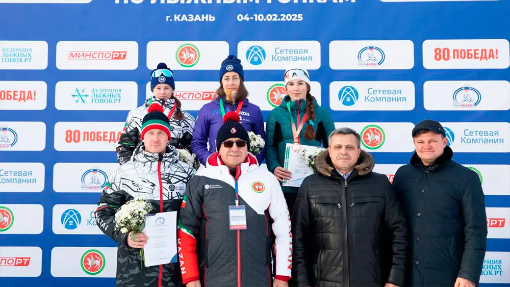 Лыжники из Татарстана в первый день чемпионата ПФО завоевали 4 медали