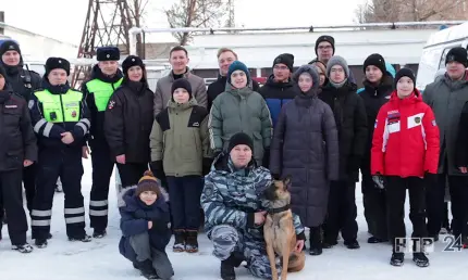 Воспитанникам «Надежды» организовали экскурсию в нижнекамское отделение полиции