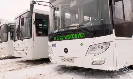 В Нижнекамске по городу будут курсировать 59 автобусов