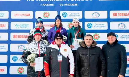 Лыжники из Татарстана в первый день чемпионата ПФО завоевали 4 медали