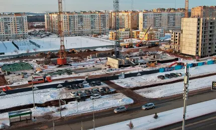 Нижнекамцам показали, как будет выглядеть строящийся ЖК на проспекте Мира