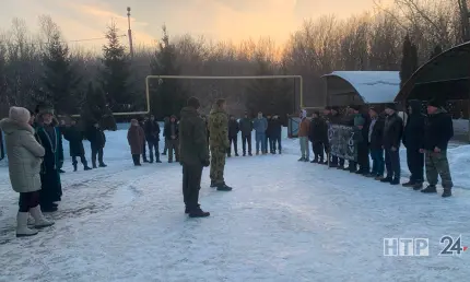 Десять нижнекамцев подписали контракт, и отправились на СВО