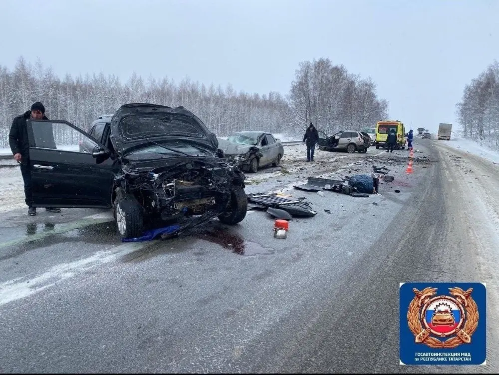 За год в Нижнекамском районе из-за выезда на встречку погибли два человека