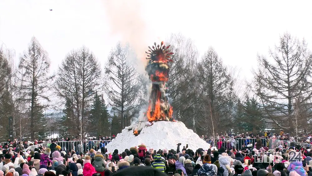 Масленичная неделя в Нижнекамске завершилась большим праздником