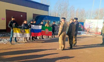 Контрактники из Нижнекамска отправились в зону СВО и другие регионы - телеканал НТР 24