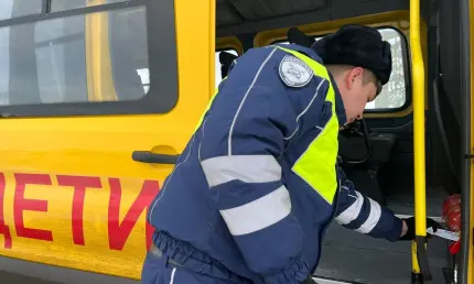 В Нижнекамске проходят проверки школьных автобусов